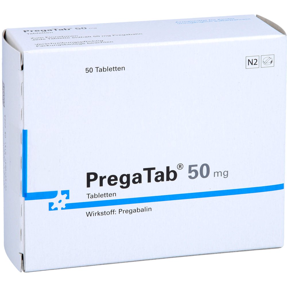 Pregatab 50 Mg Tabletten (50 stk)