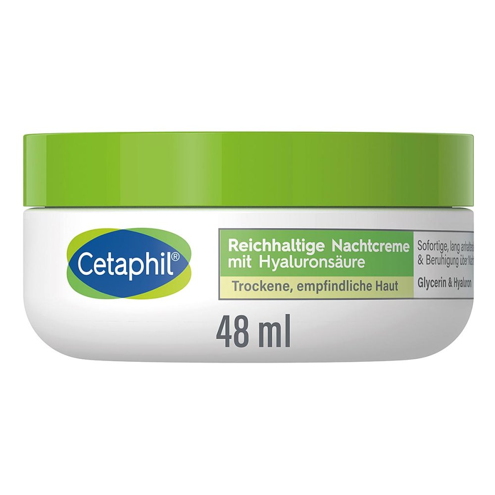 Cetaphil Reichhaltige Nachtcreme Mit Hyaluronsäure (48 g)