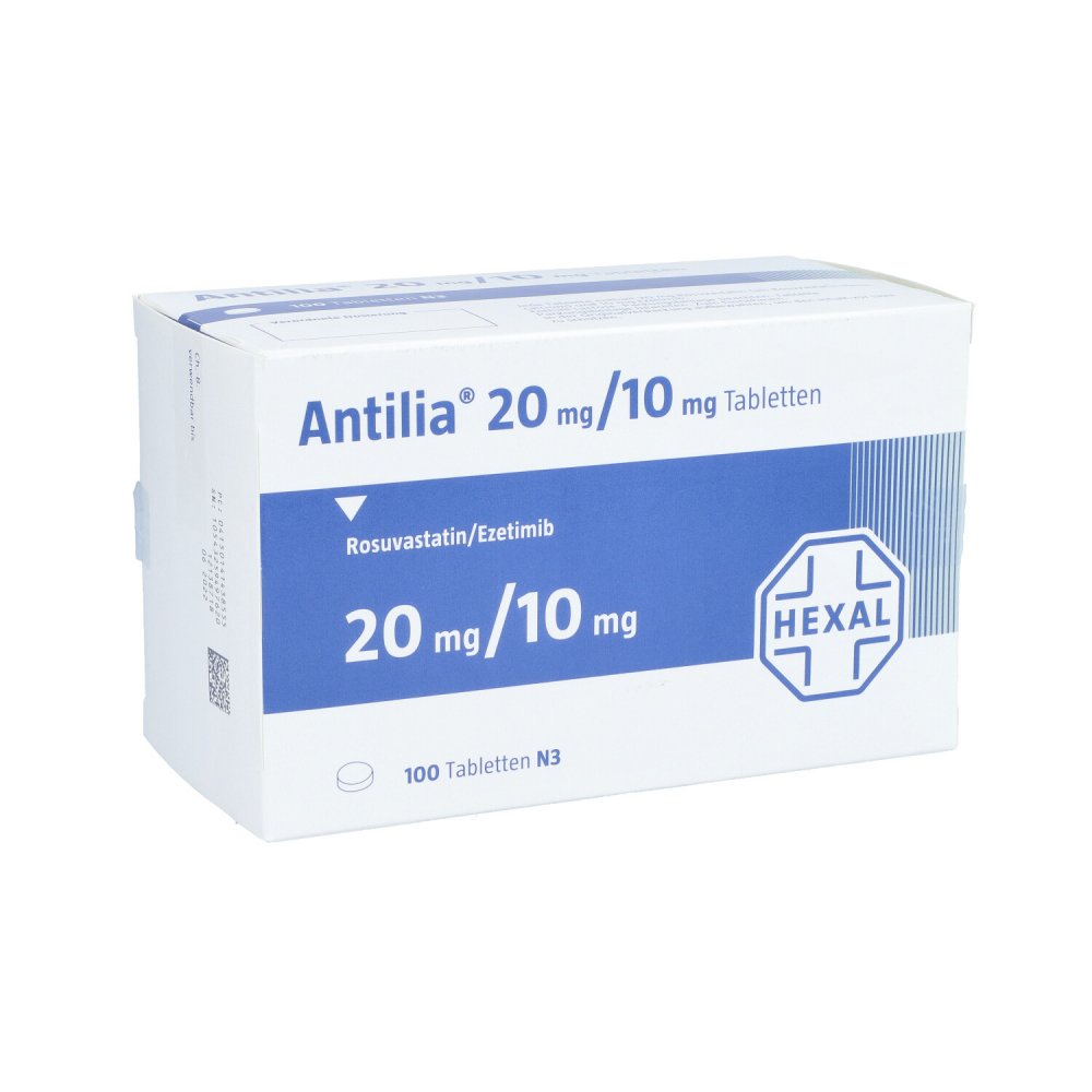 Antilia 20 Mg/10 Mg Tabletten (100 stk)