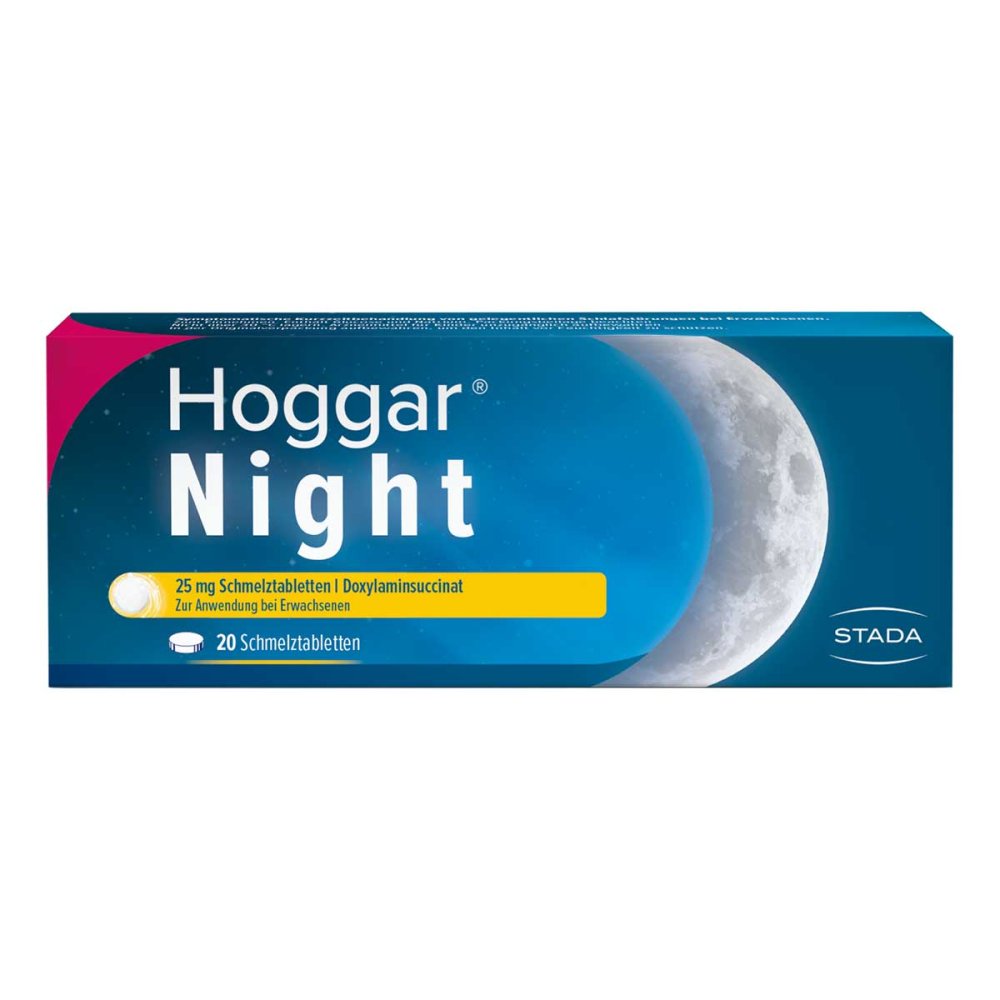 Hoggar Night 25 Mg Schmelztabletten (20 stk)