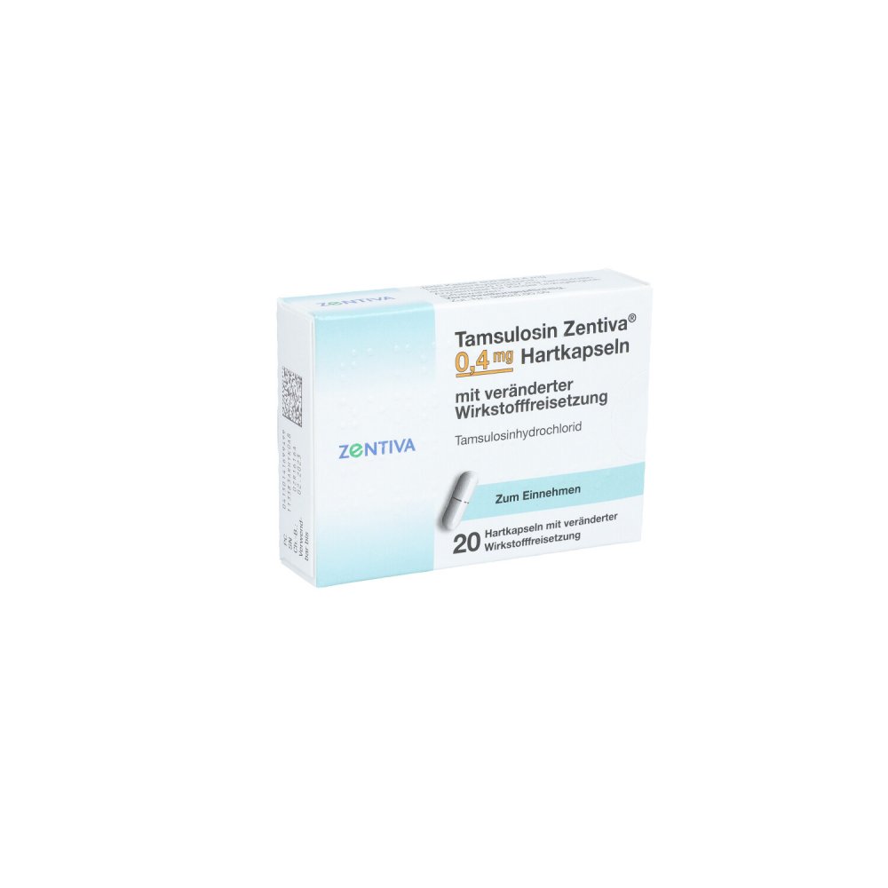 Tamsulosin Zentiva 0,4 Mg Hartk.Verä.Wst.-Frs. (20 stk)