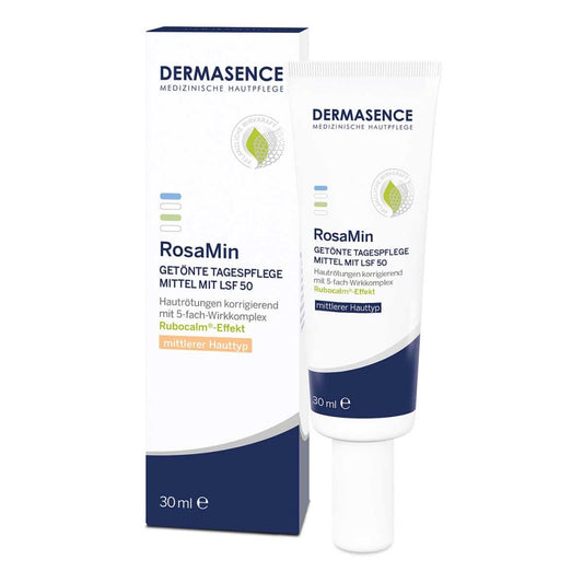 Dermasence Rosamin Getönte Tagespfl.Mittel Lsf 50 (30 ml)