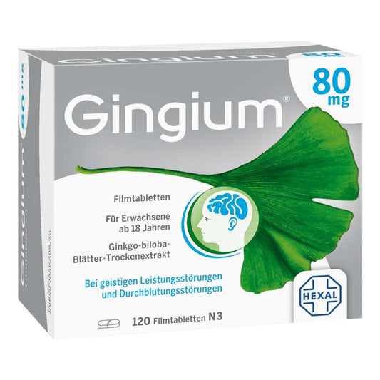 Gingium 80 Mg Filmtabletten (120 stk)