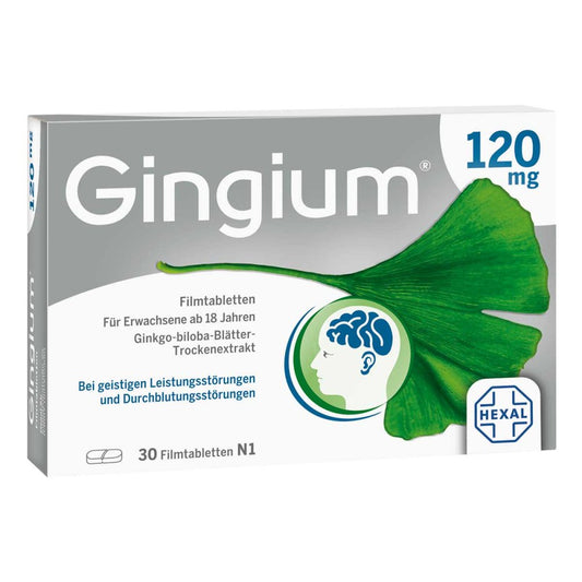 Gingium 120 Mg Filmtabletten (30 stk)