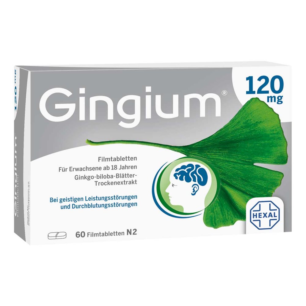 Gingium 120 Mg Filmtabletten (60 stk)
