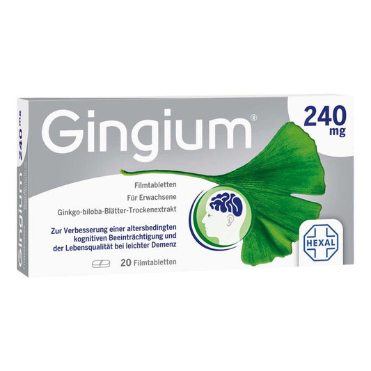 Gingium 240 Mg Filmtabletten (20 stk)