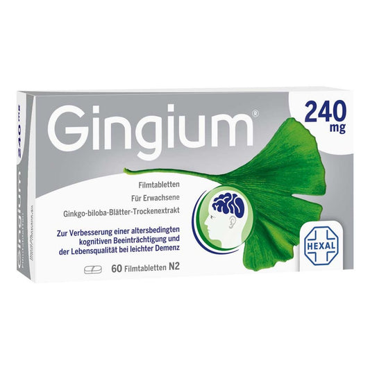 Gingium 240 Mg Filmtabletten (60 stk)