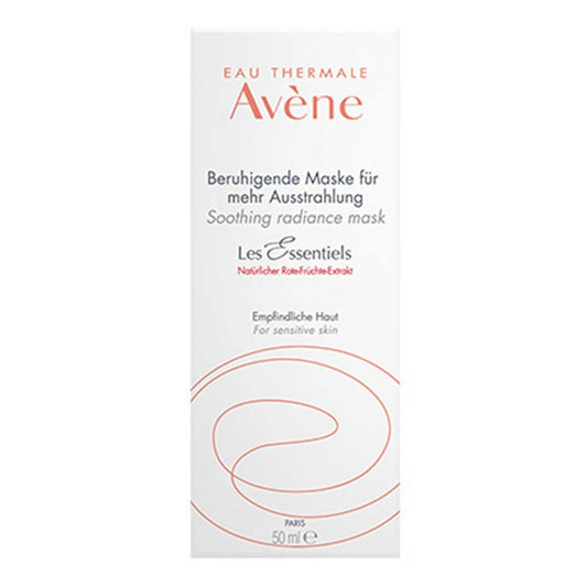 Das Produktfoto zeigt Avene Les Essentiels Beruhigende Maske (50 ml) PZN 14211166