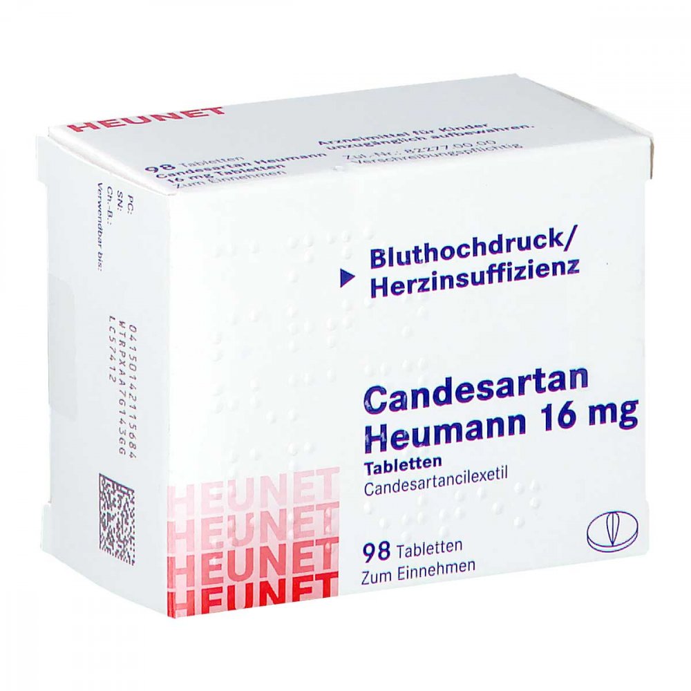 Candesartan Heumann 16 Mg Tabletten Heunet (98 stk)