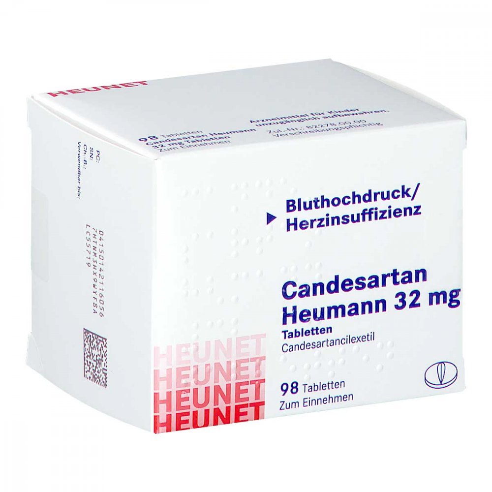 Candesartan Heumann 32 Mg Tabletten Heunet (98 stk)