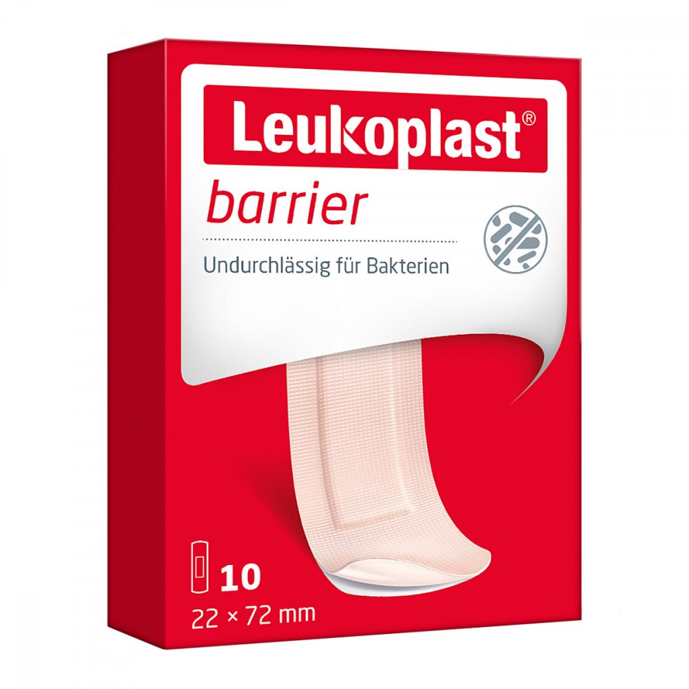Leukoplast Barrier Strips 22x72 Mm (10 stk)