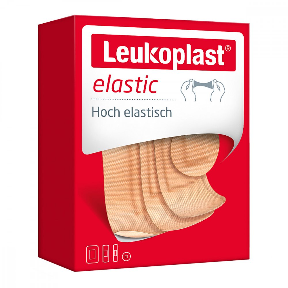 Leukoplast Elastic Strips 19x76/25x76/50x76/22 Mm (40 stk)