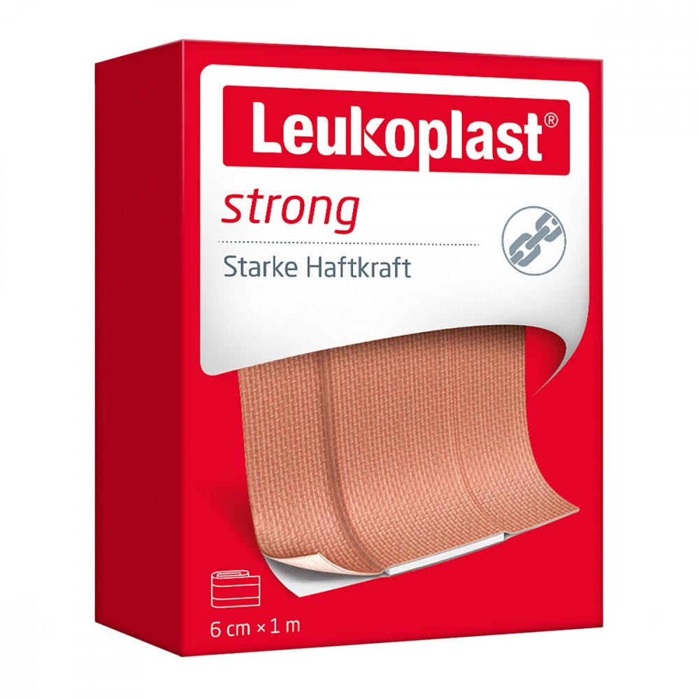 Leukoplast Strong Pflaster 6 Cmx1 M (1 stk)