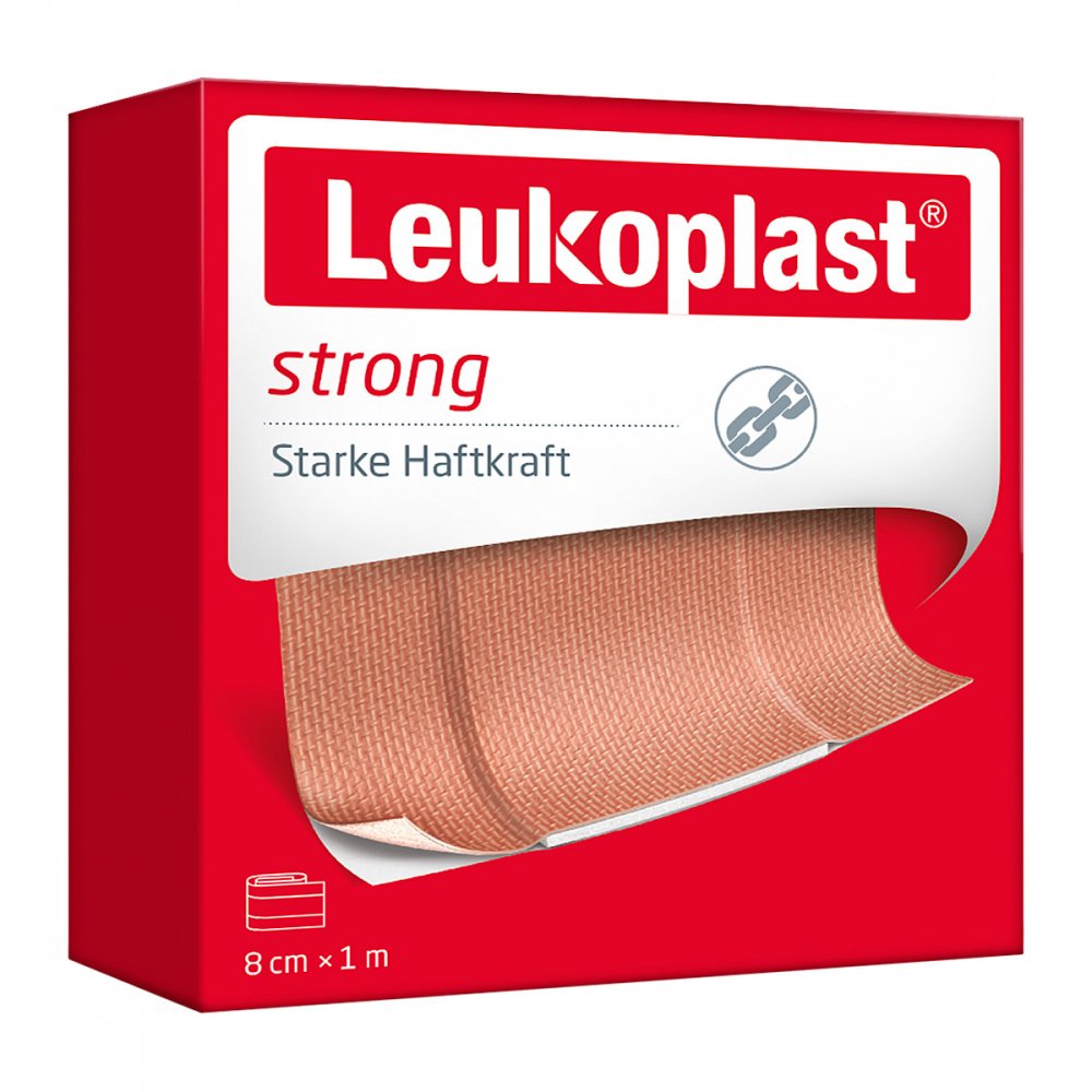 Leukoplast Strong Pflaster 8 Cmx1 M (1 stk)