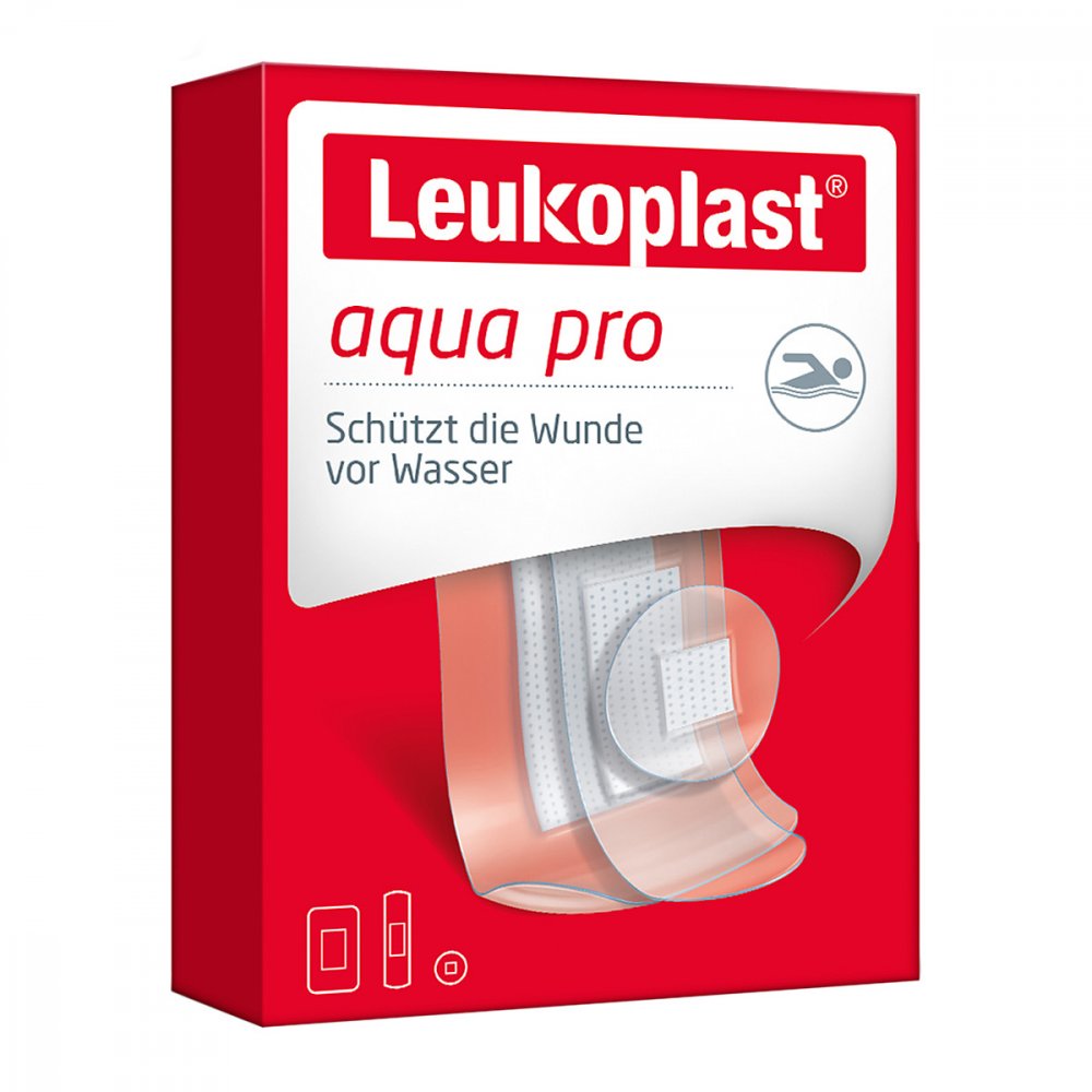 Leukoplast Aqua Pro Strips 24mm/19x72mm/38x63mm (20 stk)