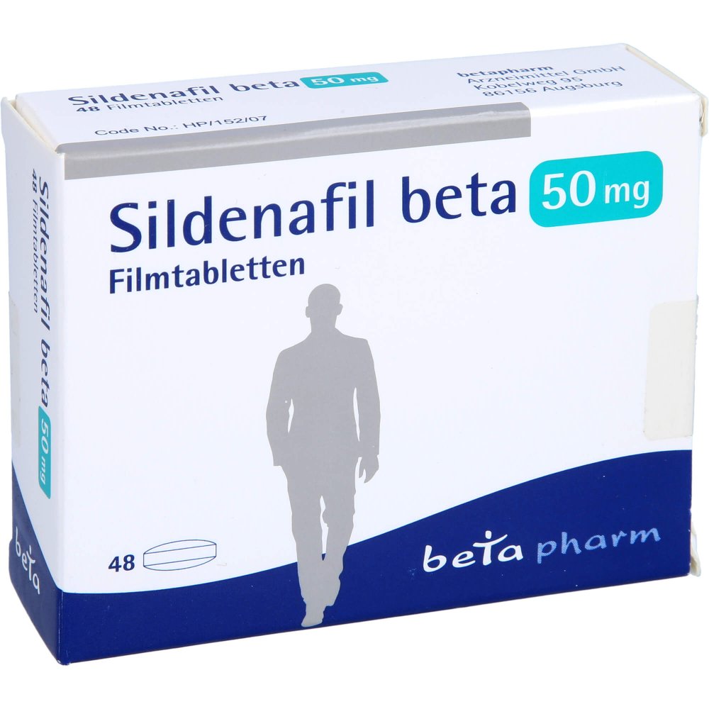 Sildenafil Beta 50 Mg Filmtabletten (48 stk)