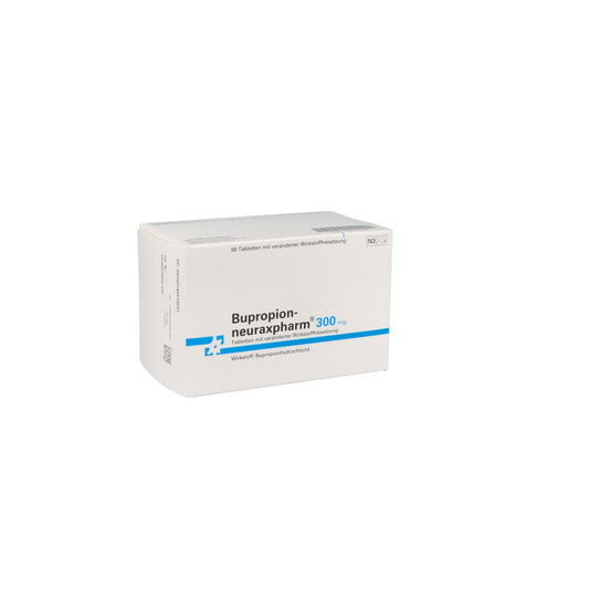 Bupropion-Neuraxpharm 300 Mg Tab.Verä.Wfrs. (90 stk)