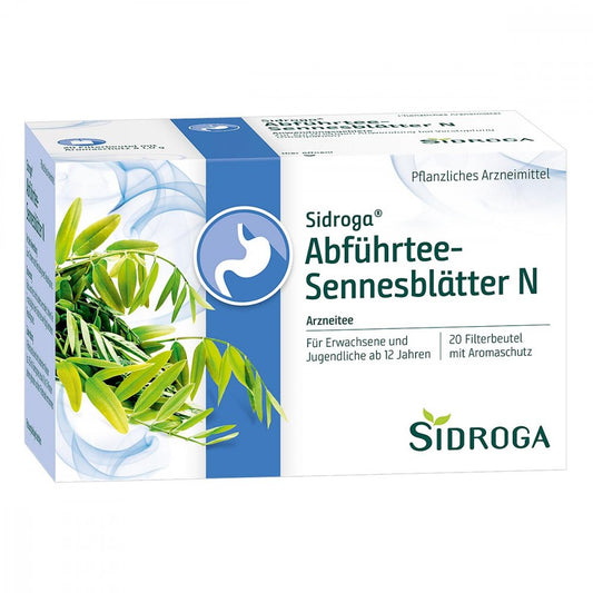 Sidroga Abführtee-Sennesblätter N Filterbeutel (20X1.0 g)