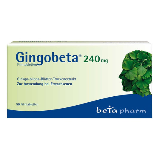 Gingobeta 240 Mg Filmtabletten (50 stk)