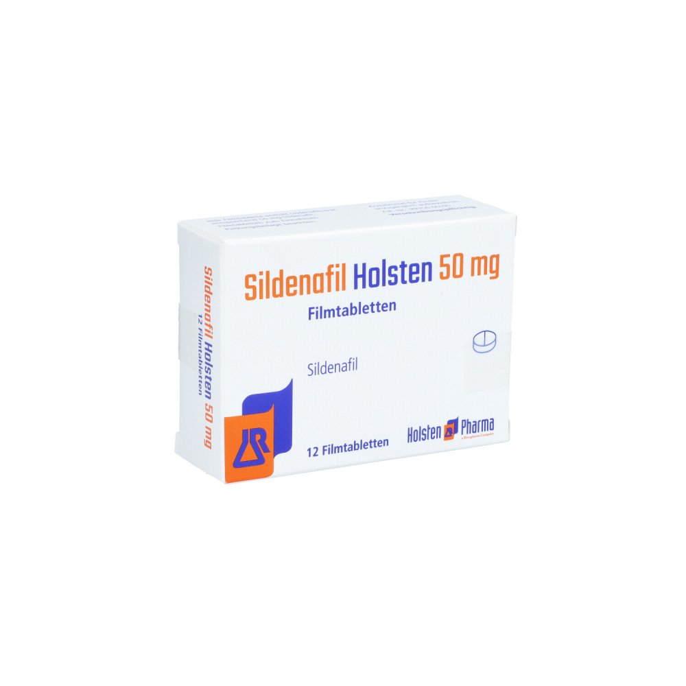 Sildenafil Holsten 50 Mg Filmtabletten (12 stk)