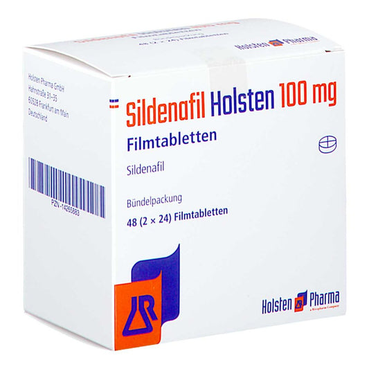 Sildenafil Holsten 100 Mg Filmtabletten (48 stk)