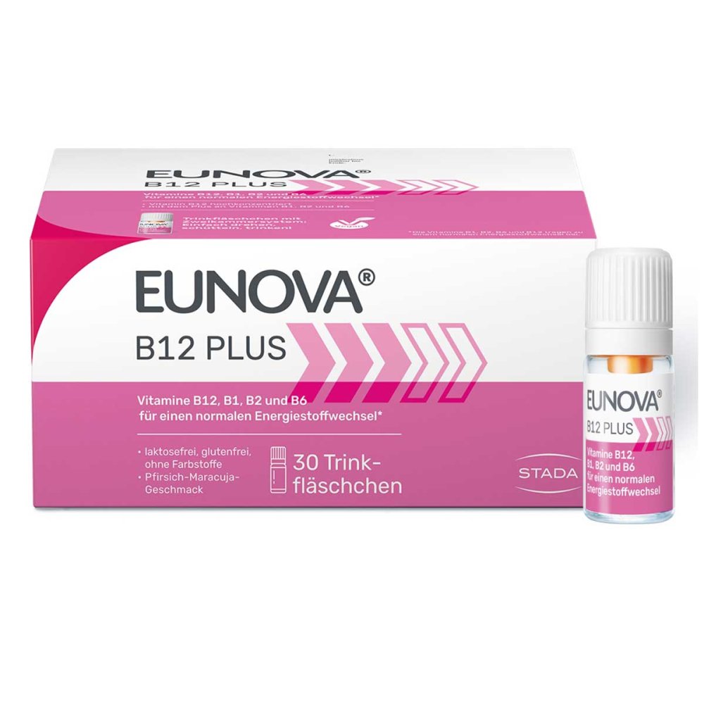 Eunova B12 Plus Trinkfläschchen (30X8 ml)