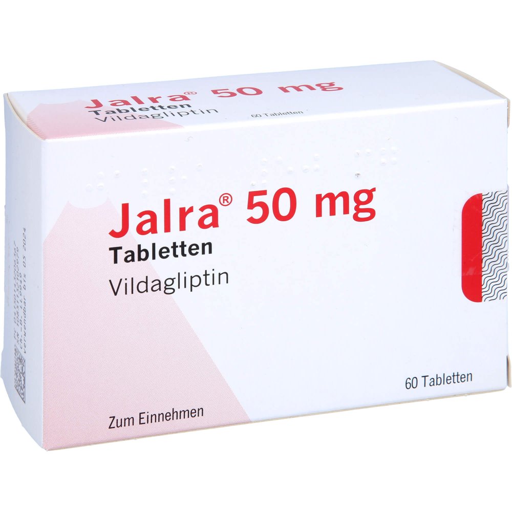 Das Produktfoto zeigt Jalra 50 Mg Tabletten (60 stk) PZN 14320636