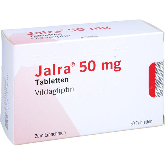 Das Produktfoto zeigt Jalra 50 Mg Tabletten (60 stk) PZN 14320636