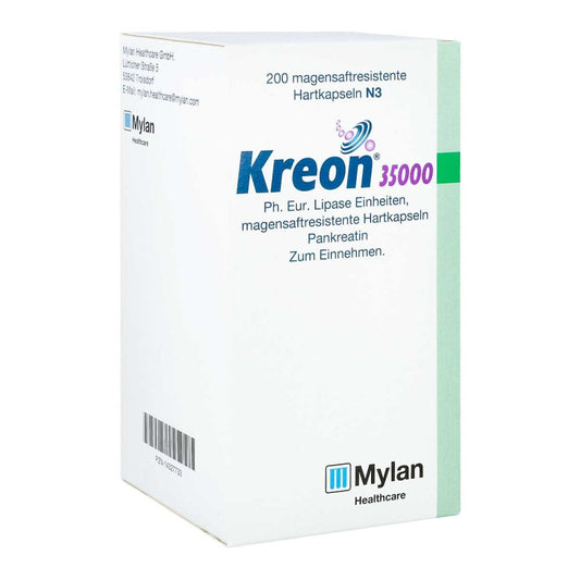 Kreon 35.000 Ph.Eur.Lipase Einheiten Msr.Hartkaps. (200 stk)