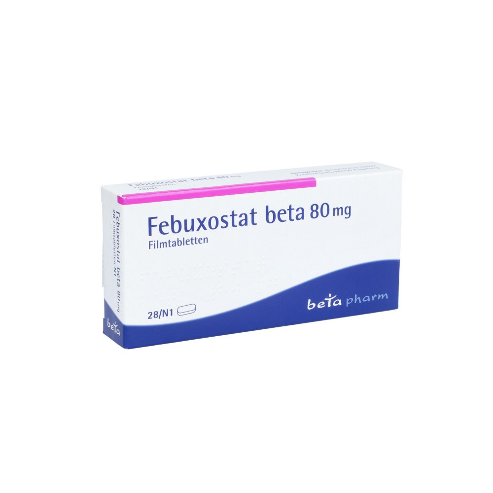 Febuxostat Beta 80 Mg Filmtabletten (28 stk)
