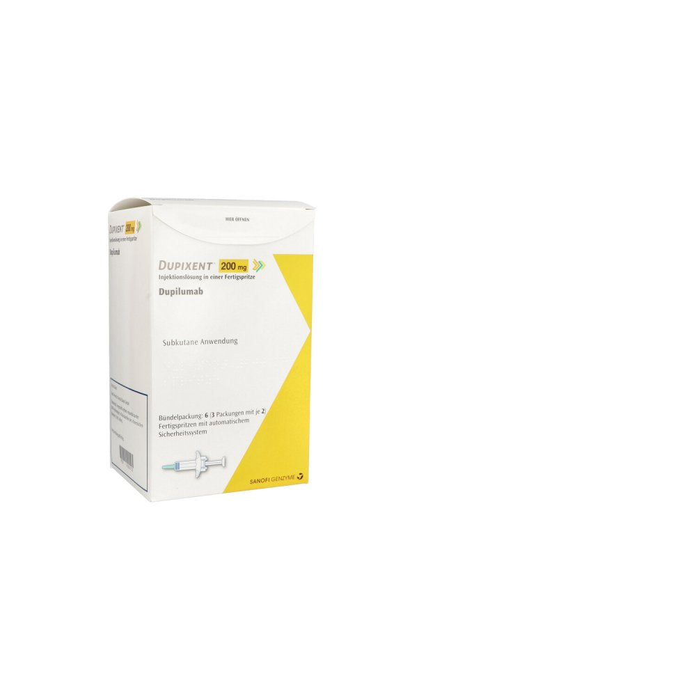 Dupixent 200 Mg Inj.-Lsg.I.E.Fertigspr.M.Sich.Sys. (6 stk)