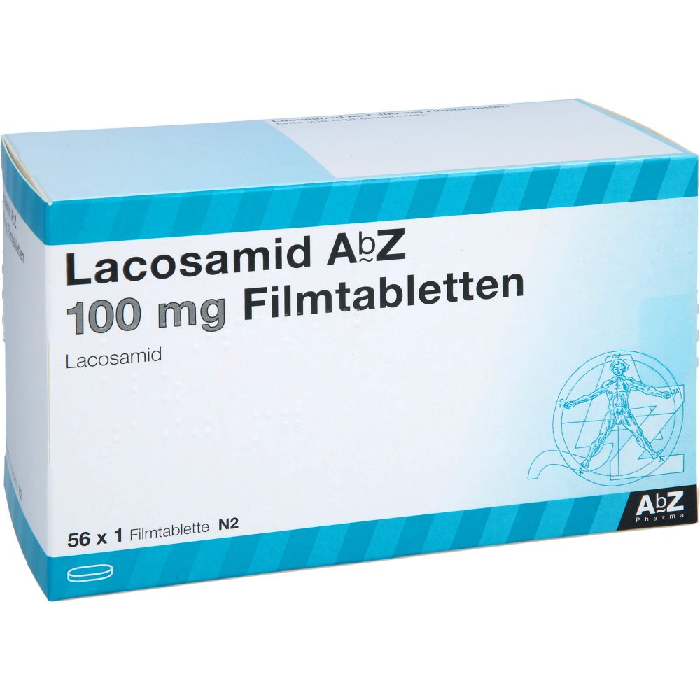 Lacosamid Abz 100 Mg Filmtabletten (56 stk)