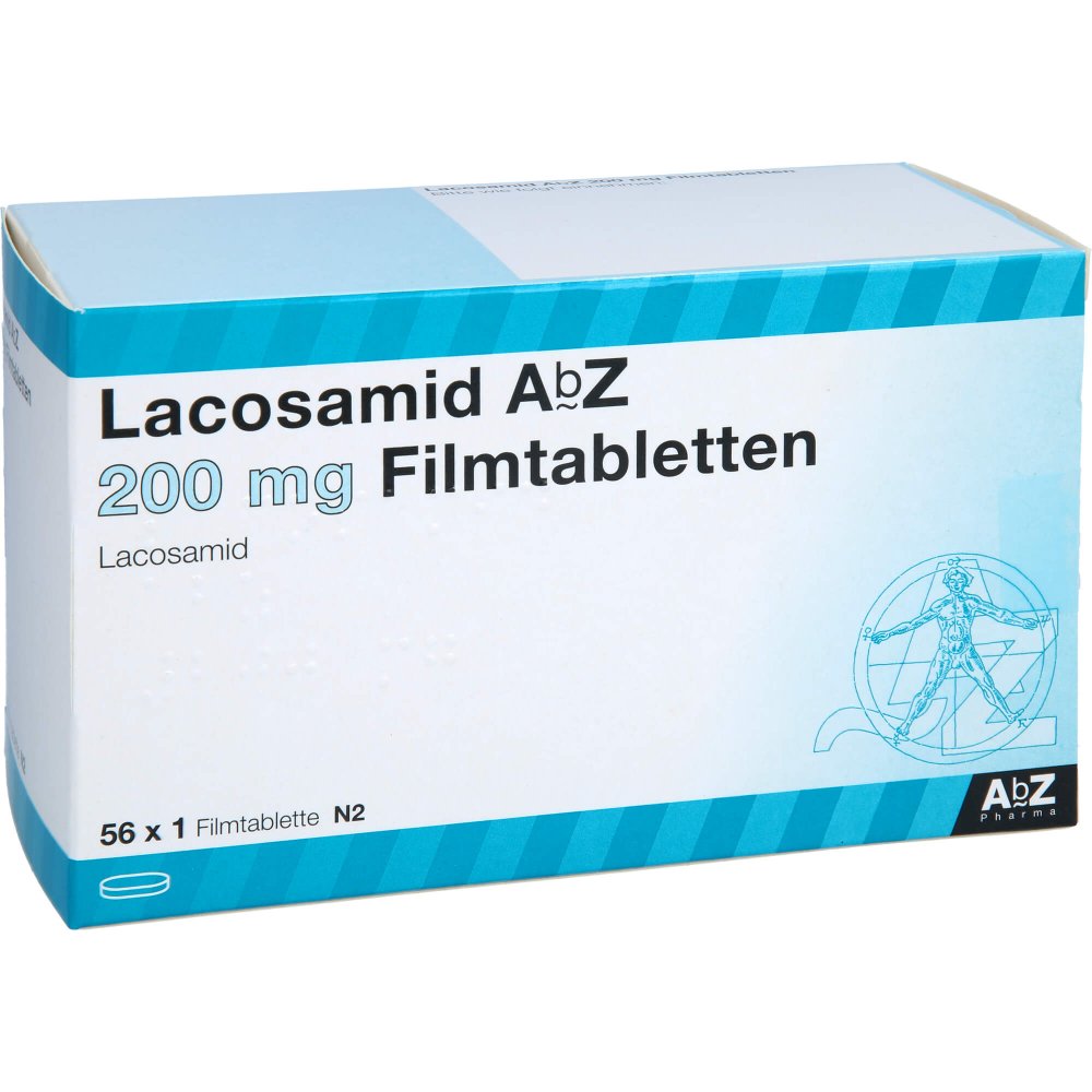 Lacosamid Abz 200 Mg Filmtabletten (56 stk)