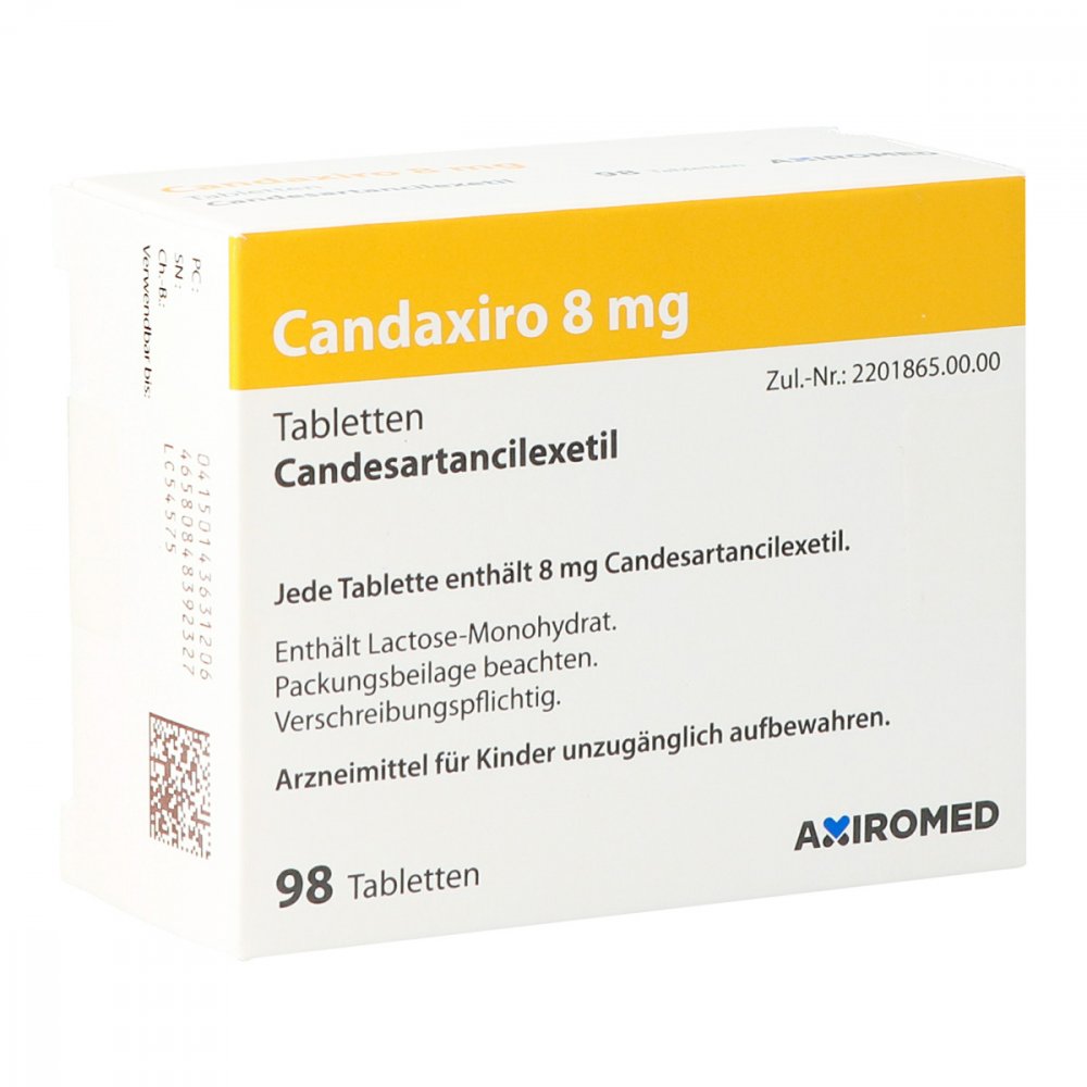 Candaxiro 8 Mg Tabletten (98 stk)