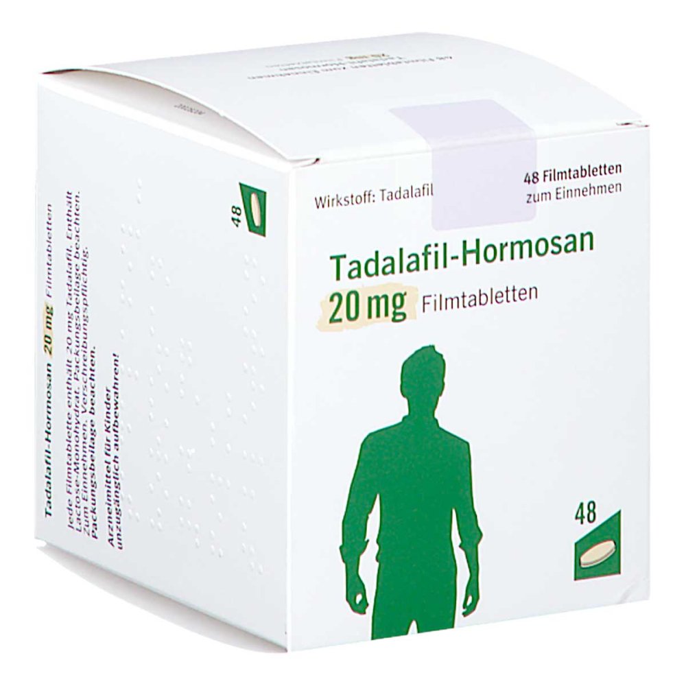 Tadalafil-Hormosan 20 Mg Filmtabletten (48 stk)
