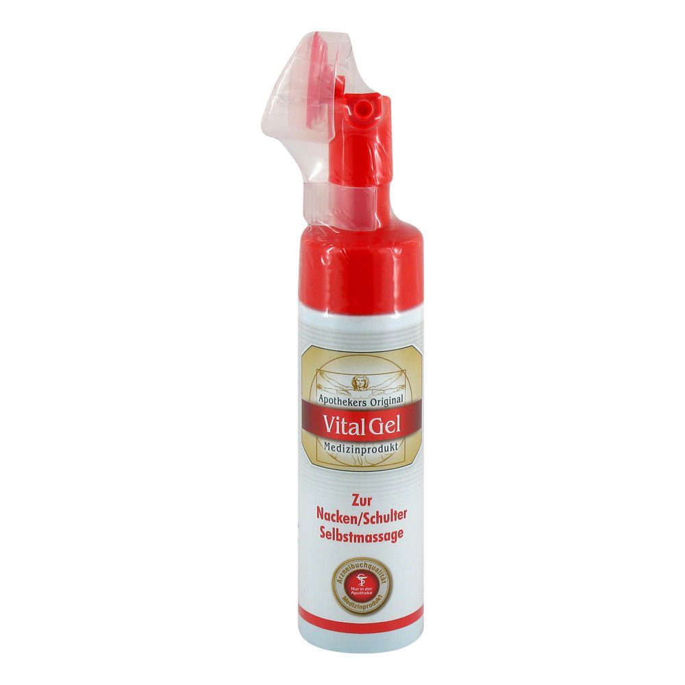 Das Produktfoto zeigt Vital Gel Apothekers Orig.Nacken/Schult.Massage (185 ml) PZN 14376660