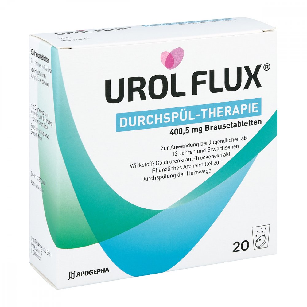 Urol Flux Durchspül-Therapie 400,5 Mg Brausetabl. (20 stk)