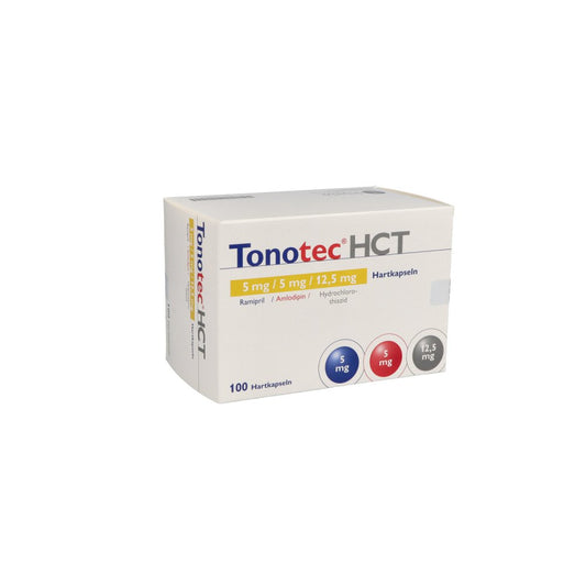 Tonotec Hct 5 Mg/5 Mg/12,5 Mg Hartkapseln (100 stk)