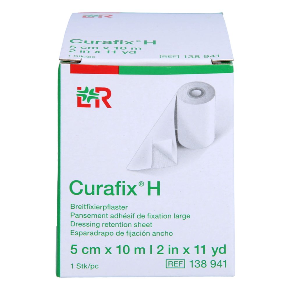 Curafix H Fixierpflaster 5 Cmx10 M (1 stk)