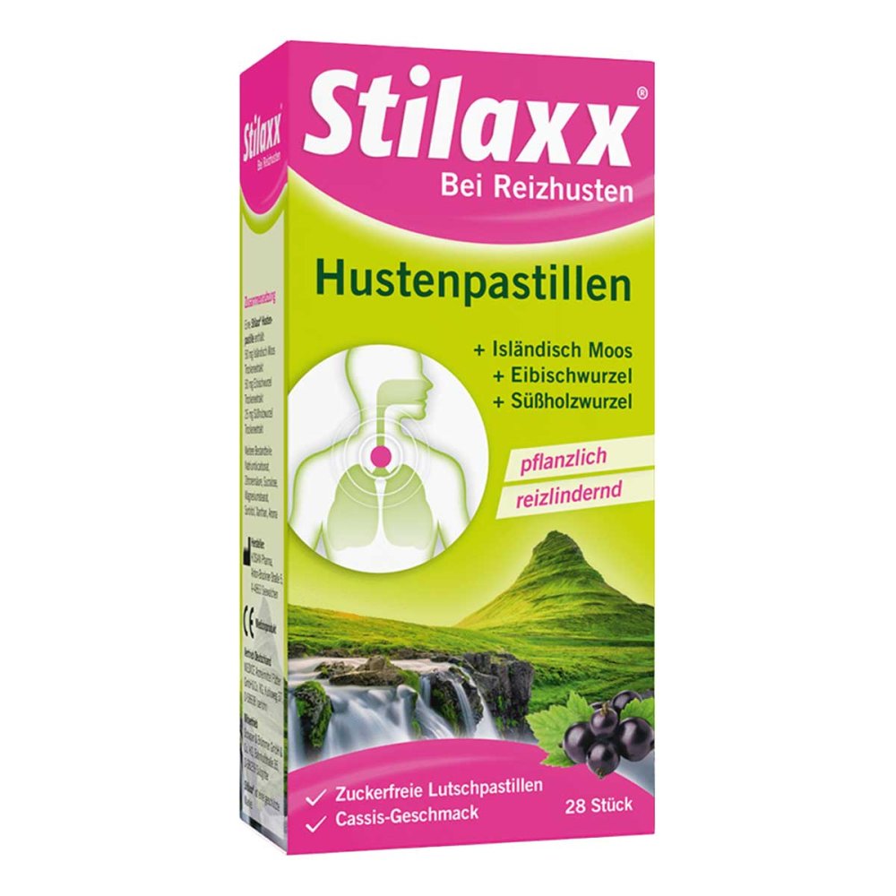 Stilaxx Hustenpastillen Isländisch Moos (28 stk)