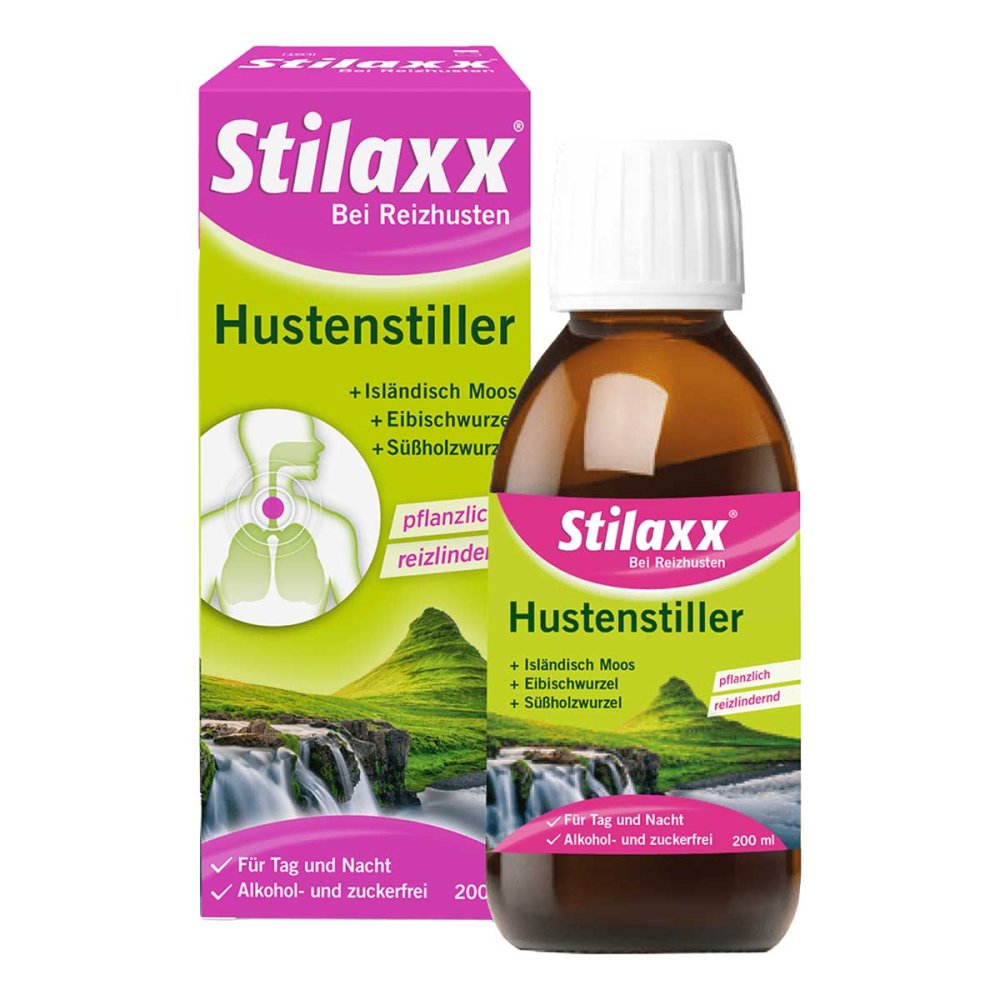 Stilaxx Hustenstiller Isländisch Moos Erwachsene (200 ml)