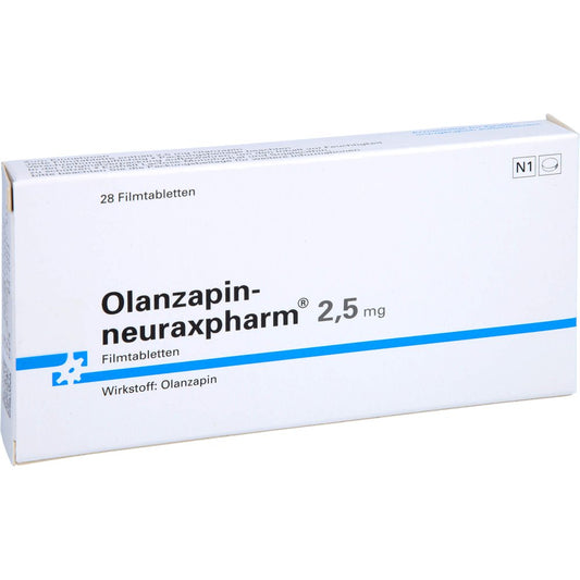 Olanzapin-Neuraxpharm 2,5 Mg Filmtabletten (28 stk)
