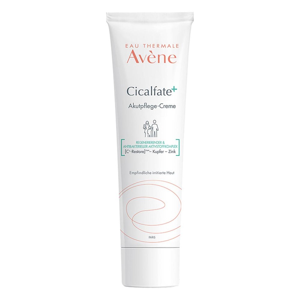 Das Produktfoto zeigt Avene Cicalfate+ Akutpflege-Creme (100 ml) PZN 14820385