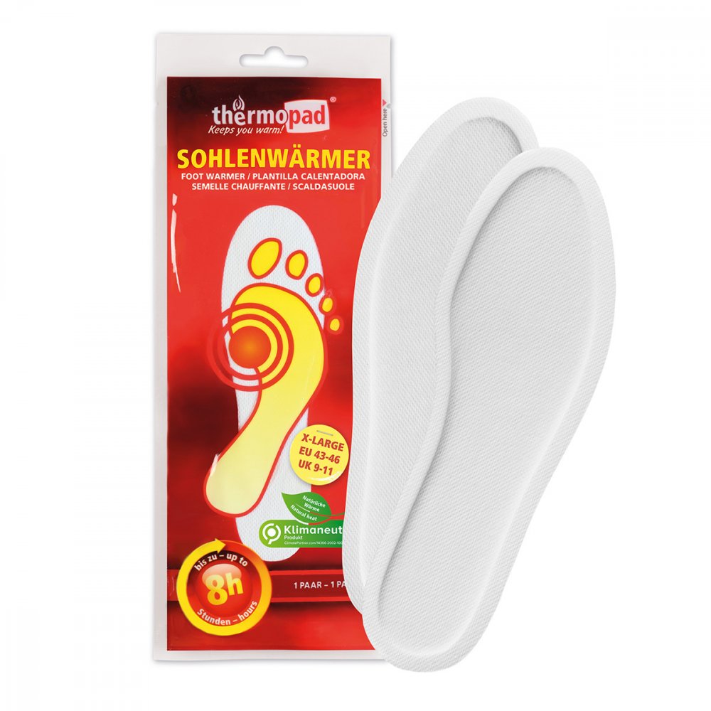 Das Produktfoto zeigt Thermopad Sohlenwärmer Gr.Xl (2 stk) PZN 15204464