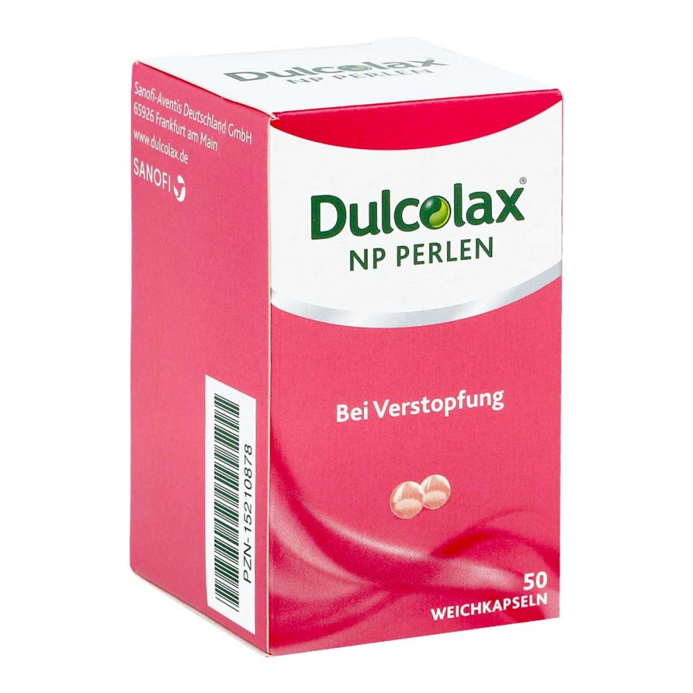 Das Produktfoto zeigt Dulcolax Np Perlen (50 stk) PZN 15210878