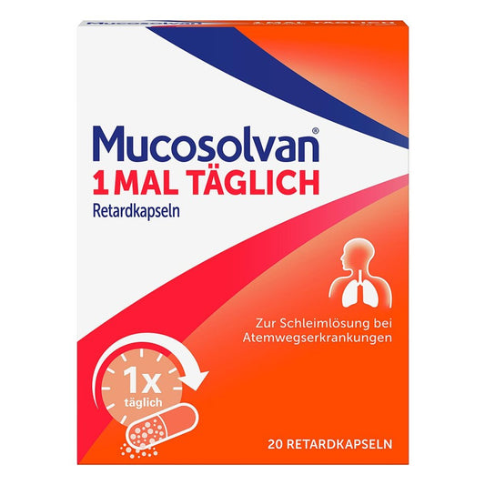 Mucosolvan 1mal Täglich Retardkapseln (20 stk)