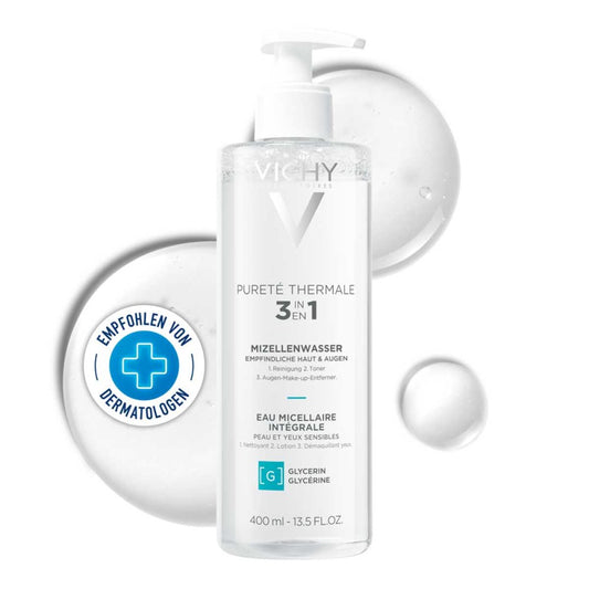 Vichy Purete Thermale Mineral Mizellen-Fluid Sens. (400 ml)