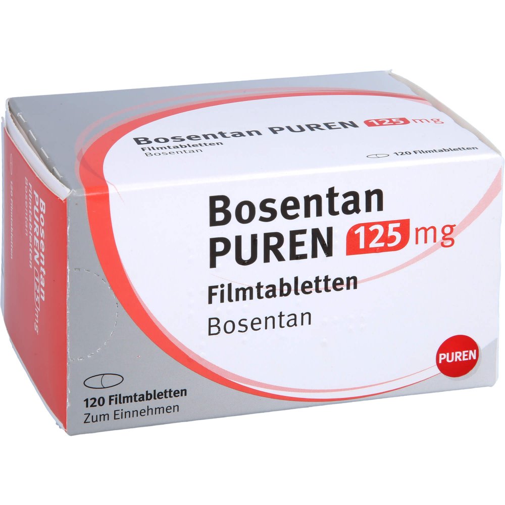 Bosentan Puren 125 Mg Filmtabletten (120 stk)