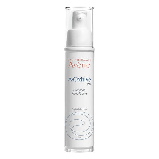 Das Produktfoto zeigt Avene A-Oxitive Tag Straffende Aqua-Creme (30 ml) PZN 15262740