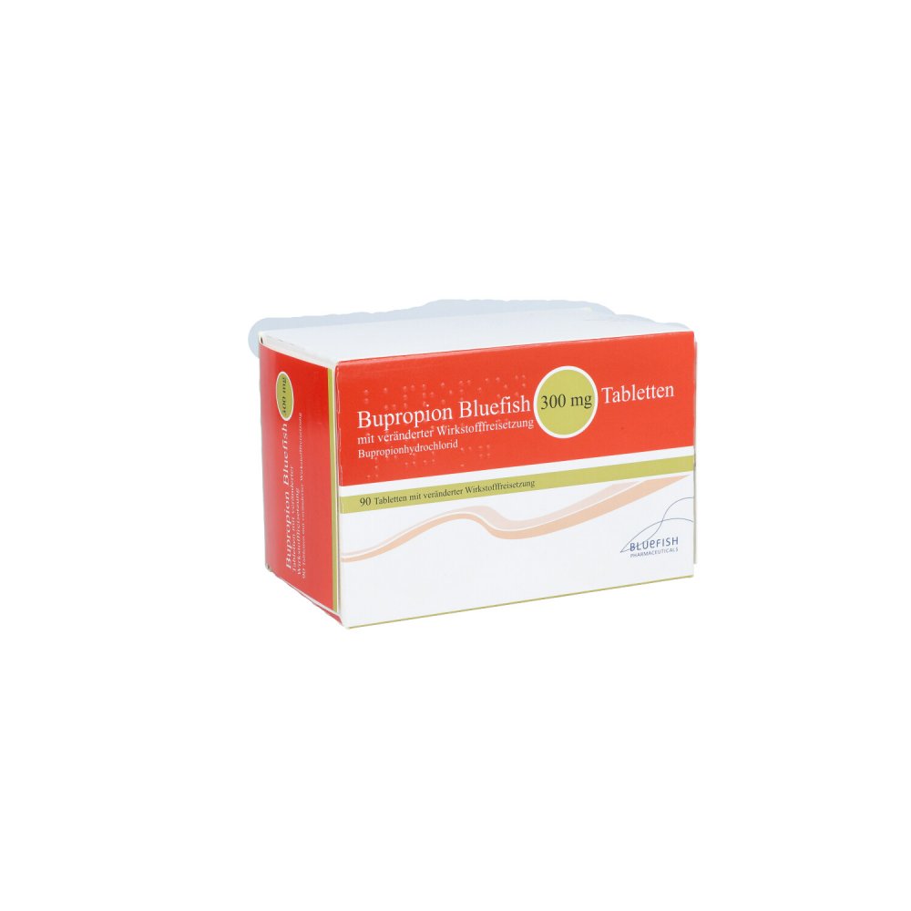 Bupropion Bluefish 300 Mg Tab.M.Verä.Wst.-Frs. (90 stk)